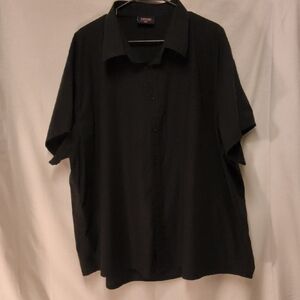 Elegant Black Button Down Shirt for Men